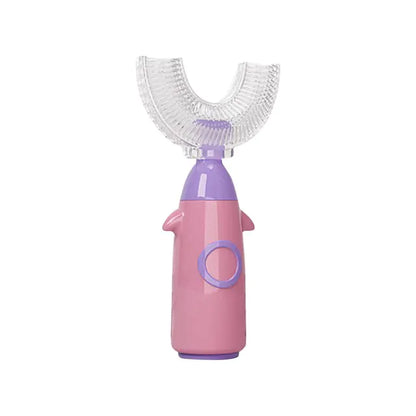 Brosse à dents automatique pour enfants en forme de U